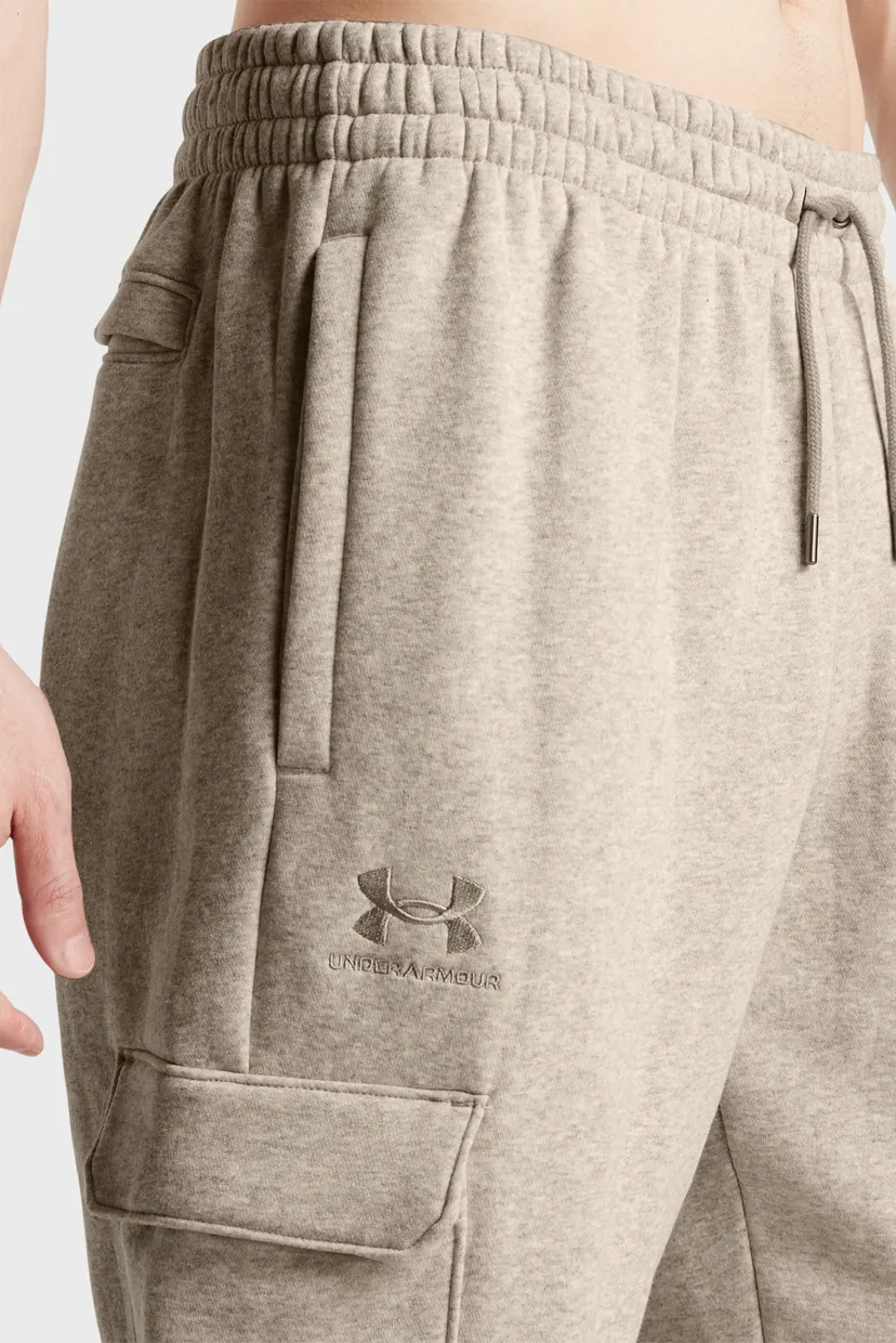 Штаны спортивные UA Essential Flc Cargo Pant 4
