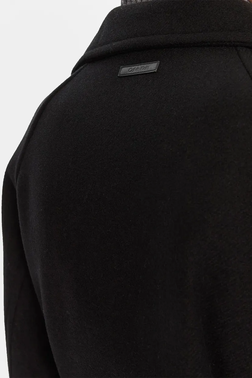 Palto FUNNEL NECK KNEE LENGTH WOOL COA 6