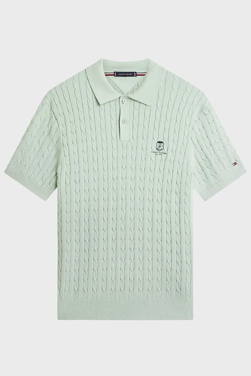 Поло/CABLE SHORT SLEEVE POLO 5