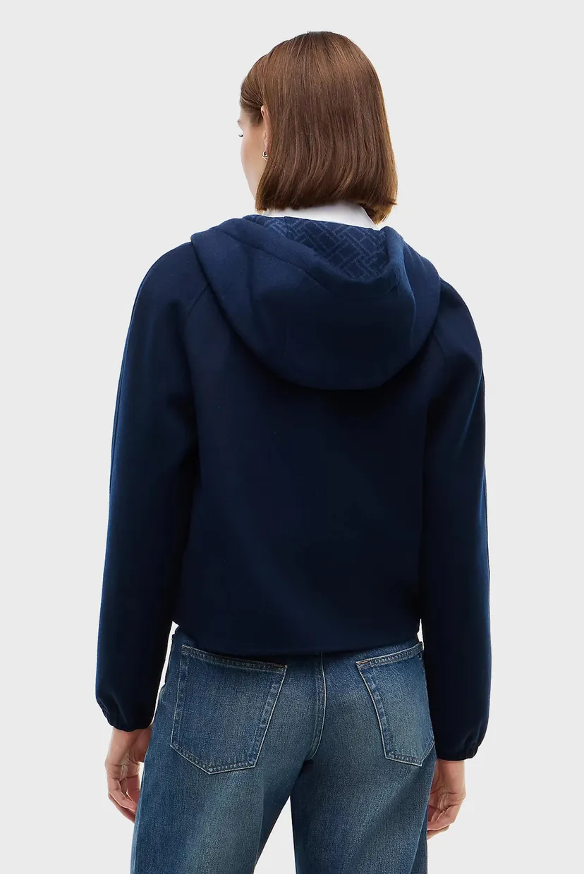 Куртка демисезонная DF WOOL HOODED JACKET 4