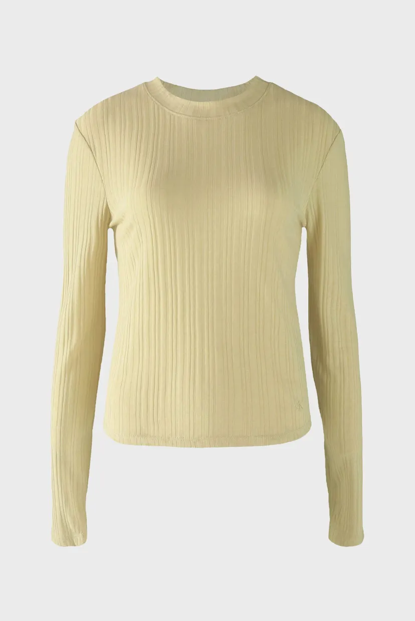 Топ SEMI SHEER RIB LS SLIM TOP 5