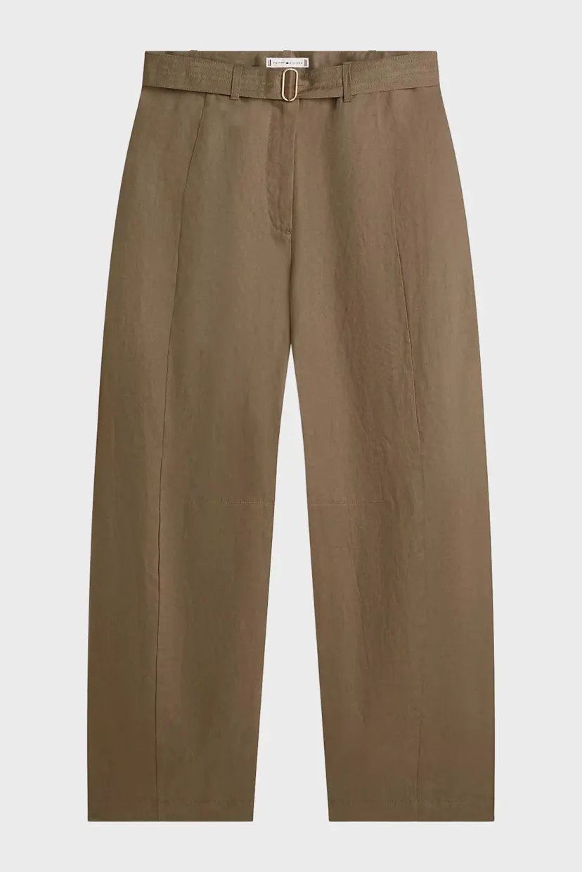 Shim/LINEN UTILITY BARREL PANT 5