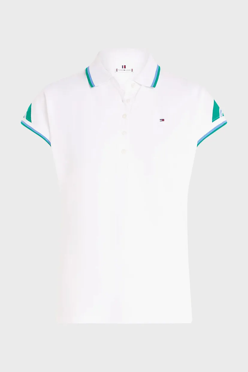 Поло REG STRIPE SLV POLO CAP SLEEVE 5