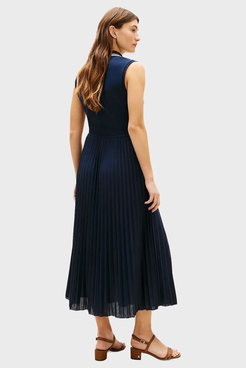 Koʻylak/1985 PLEATED POLO DRESS NS 3