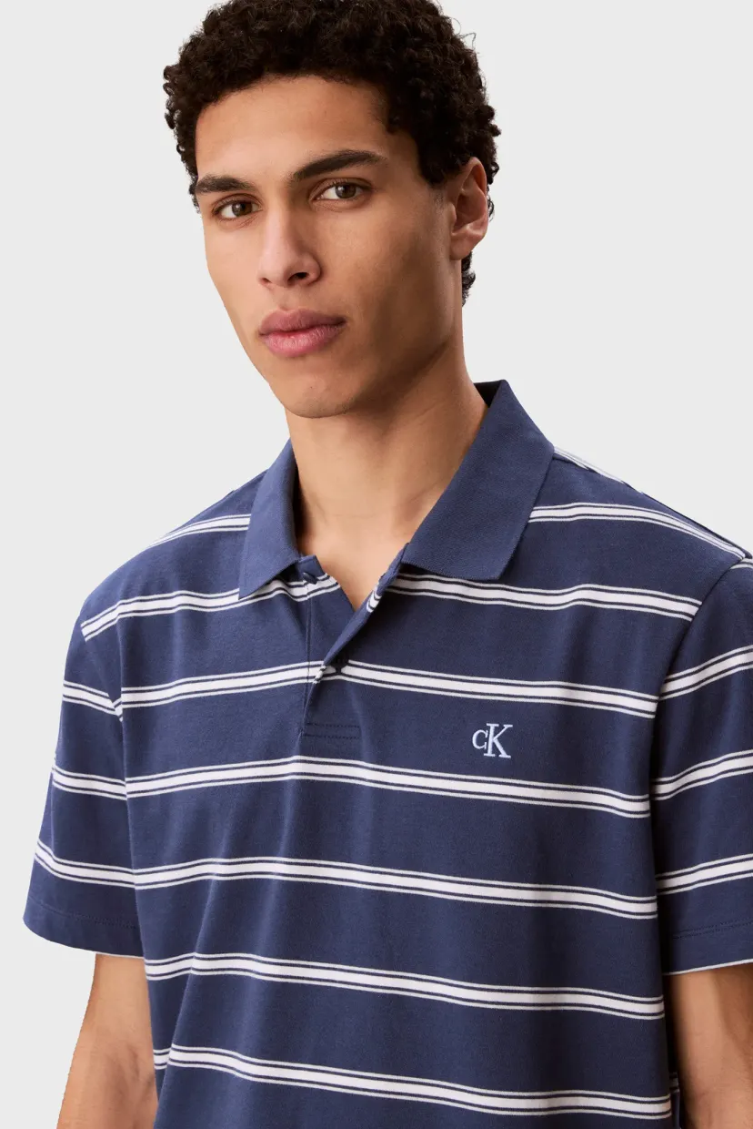 Polo/SS EASY 16S JERSEY STRIPE POLO 5