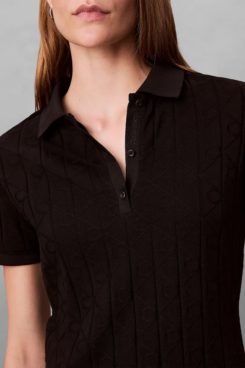 Koʻylak SS AOP JACQUARD MINI DRESS 5