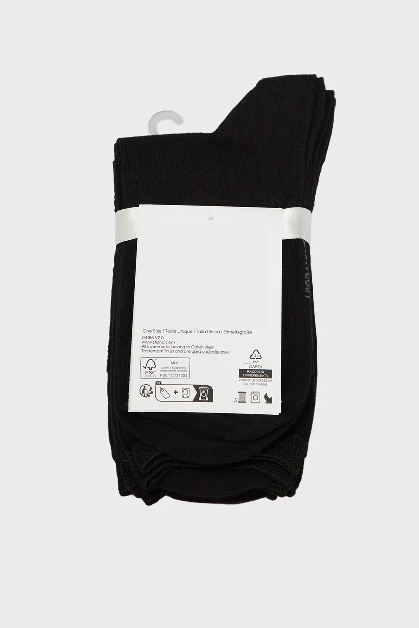 Paypoq CK WOMEN SOCK 4P AO LOGO HOLIDAY PACK 3