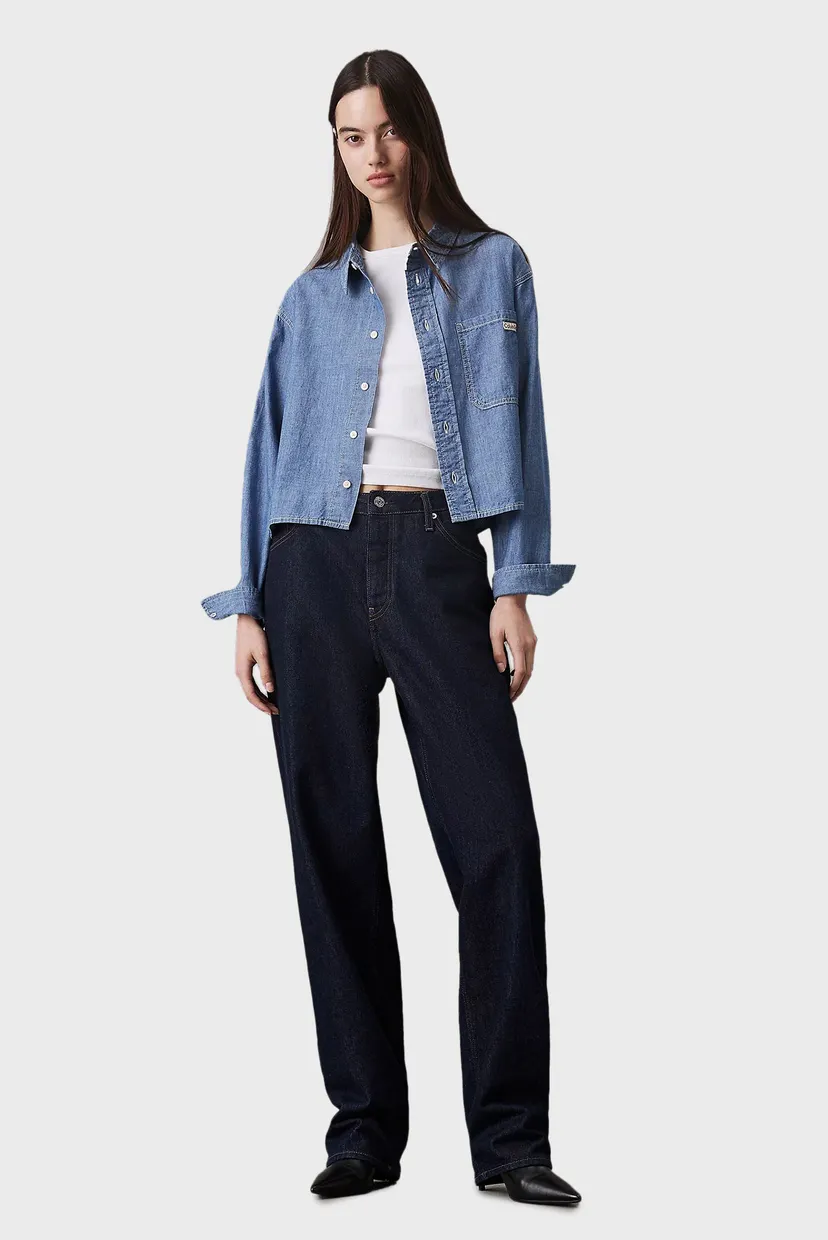 Рубашка CROPPED DAD DENIM SHIRT 3