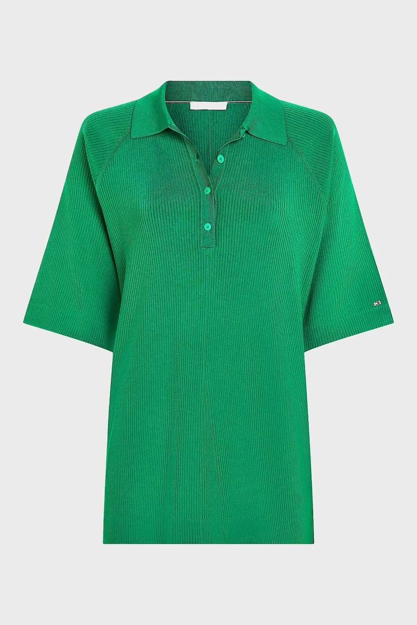 Polo RIB OVERSIZED POLO SWEATER 5