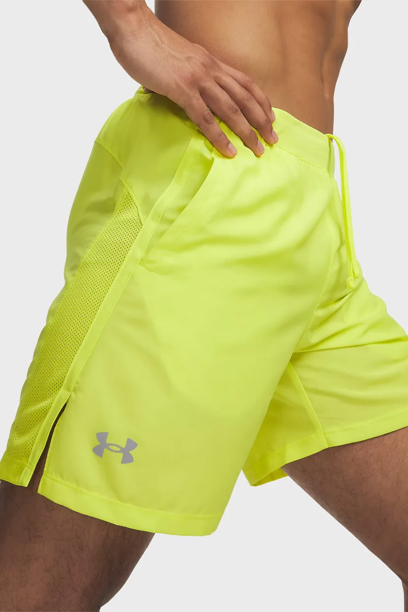 Shortik UA LAUNCH 7'' SHORTS-YLW 4