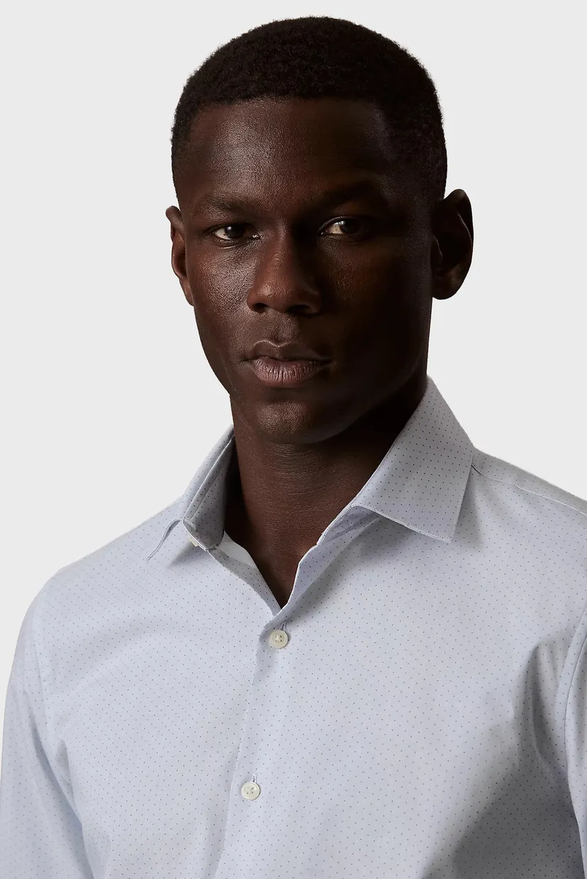 Рубашка SLIM ESNTL POPLIN STR PRT 6