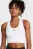 Top Vanish Seamless Mid Bra-WHT