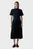 Платье/GOLD BUTTON HIGH-NK S/S DRESS