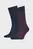 Paypoq/TH MEN SMALL STRIPE SOCK 2P
