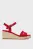 Босоножки/MID WOVEN WEDGE ESPAD FRINGE