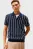 Свитер KNITTED VERTICAL STRIPE SS POLO